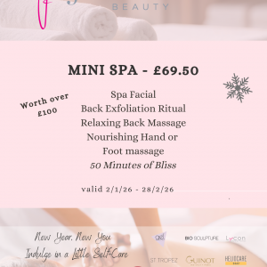 Mini Spa - £69.50