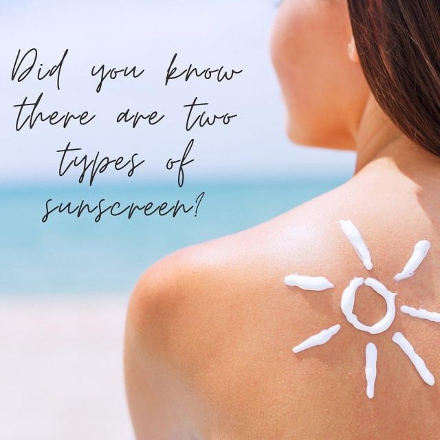 Swipe to learn about the difference in suncreams …..