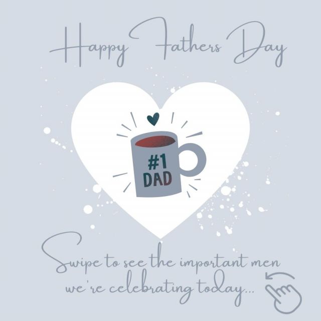 💙 Happy Father’s Day to the amazing Fathers near and far x 🏆 Here are the important men we’re celebrating today! x