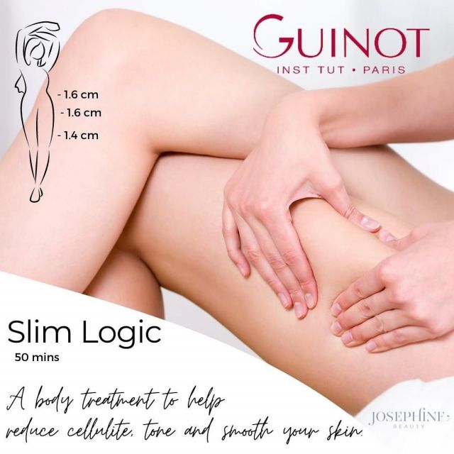 👀Looking for a treatment to boost your confidence?  The SLIM LOGIC treatment designed by Guinot consists of the following steps:⠀⠀⠀⠀⠀⠀⠀⠀⠀⠀⠀⠀⠀⠀⠀⠀⠀⠀🤍 An invigorating exfoliation containing papaya and AHA to gently remove dead skin cells, and ginger and caffeine to stimulate microcirculation promoting fatburn.⠀⠀⠀⠀⠀⠀⠀⠀⠀⠀⠀⠀⠀⠀⠀⠀⠀⠀🤍 A stimulating manual massage with specialised cream containing a high concentration of caffeine to mobilise fat and break down these deposits, boosting lipolysis. ⠀⠀⠀⠀⠀⠀⠀⠀⠀⠀⠀⠀⠀⠀⠀⠀⠀⠀🤍 A fluid reducing body wrap consisting of an algae mask, ⠀⠀⠀⠀⠀⠀⠀⠀⠀again enriched with caffeine, to boost drainage and burn fat. ⠀⠀⠀⠀⠀⠀⠀⠀⠀⠀⠀⠀⠀⠀⠀⠀⠀⠀🤍 Application of the cellulite-busting Slim Logic cream.⠀⠀⠀⠀⠀⠀⠀⠀⠀⠀⠀⠀⠀⠀⠀⠀⠀⠀A course of treatments are recommended for best results ⠀⠀⠀⠀⠀⠀⠀⠀⠀